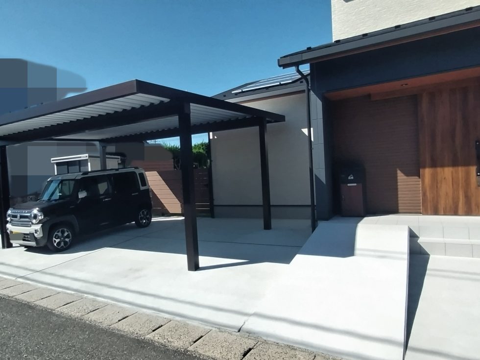 家族と愛犬にやさしいお庭